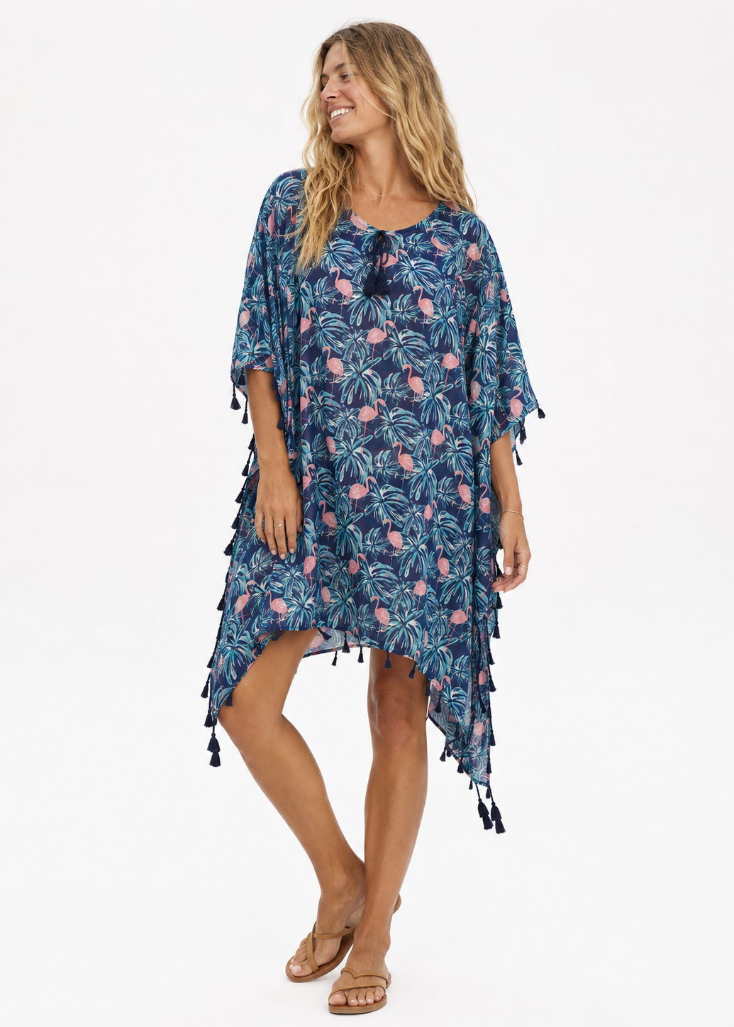 Amelia Flamingo Cover-Up