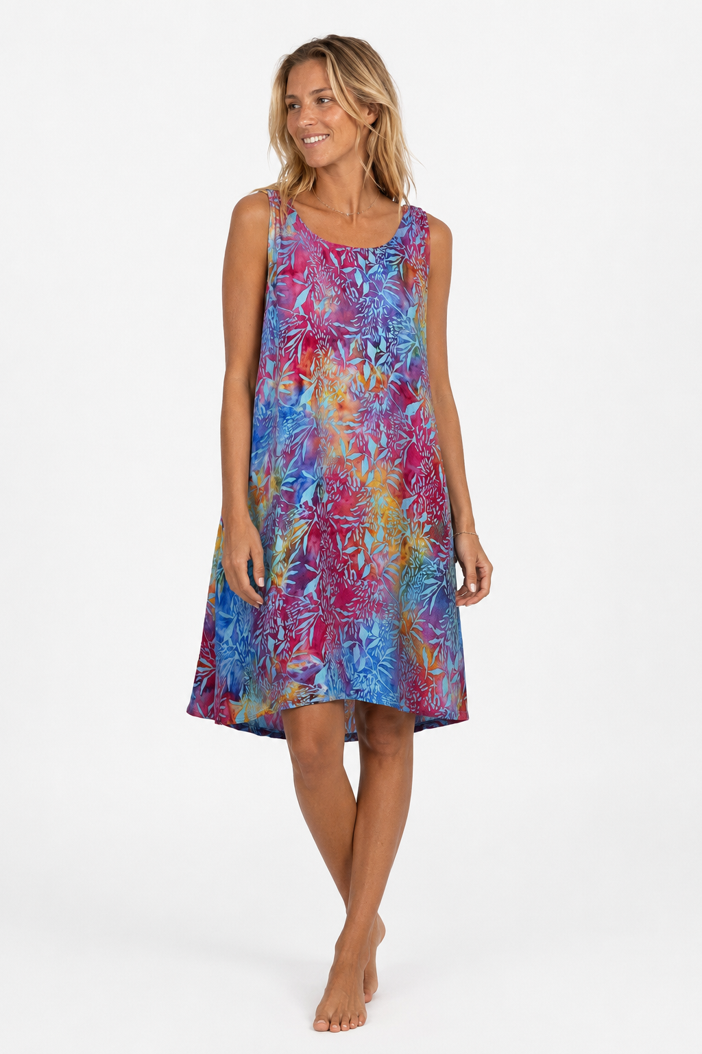 Annie Batik Dress in Multi