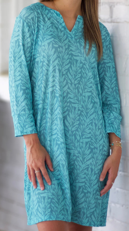 Suzanne Dress In Teal