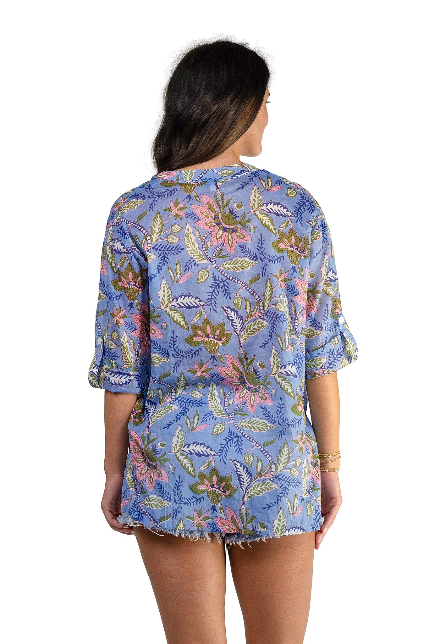 Willow Cotton Tunic in Peri