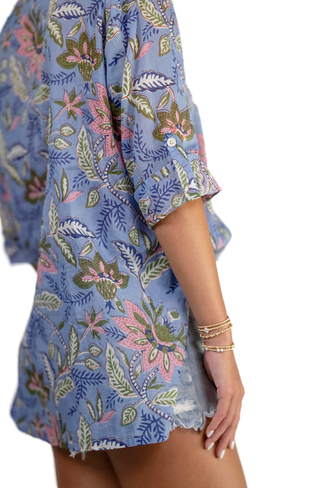 Willow Cotton Tunic in Peri