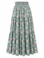 Waverly Maxi Skirt with Pockets in Teal
