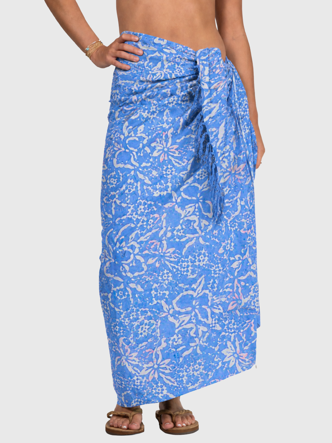 Batik Blue Cover-Up Sarong