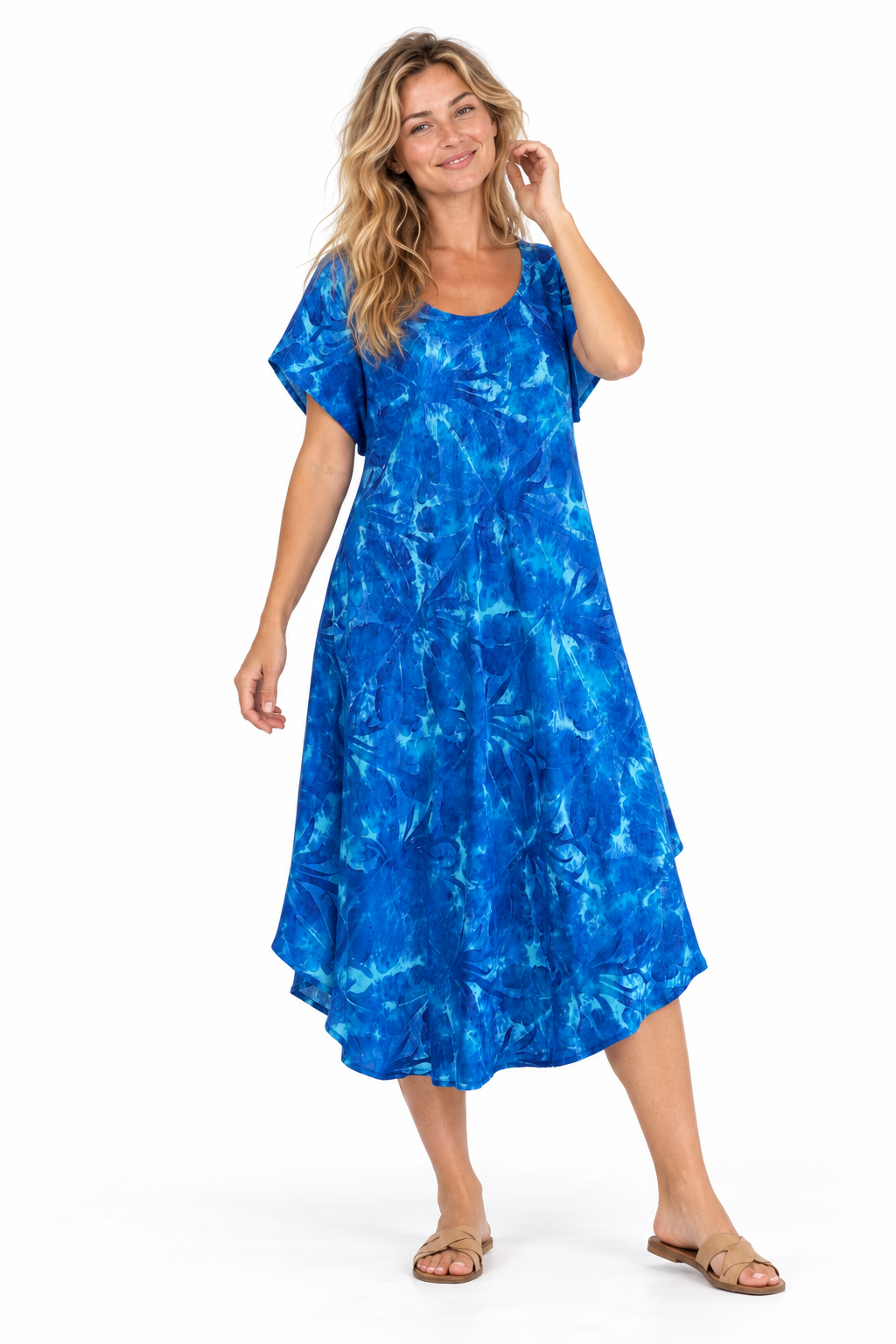 Sherry Midi in Batik Royal