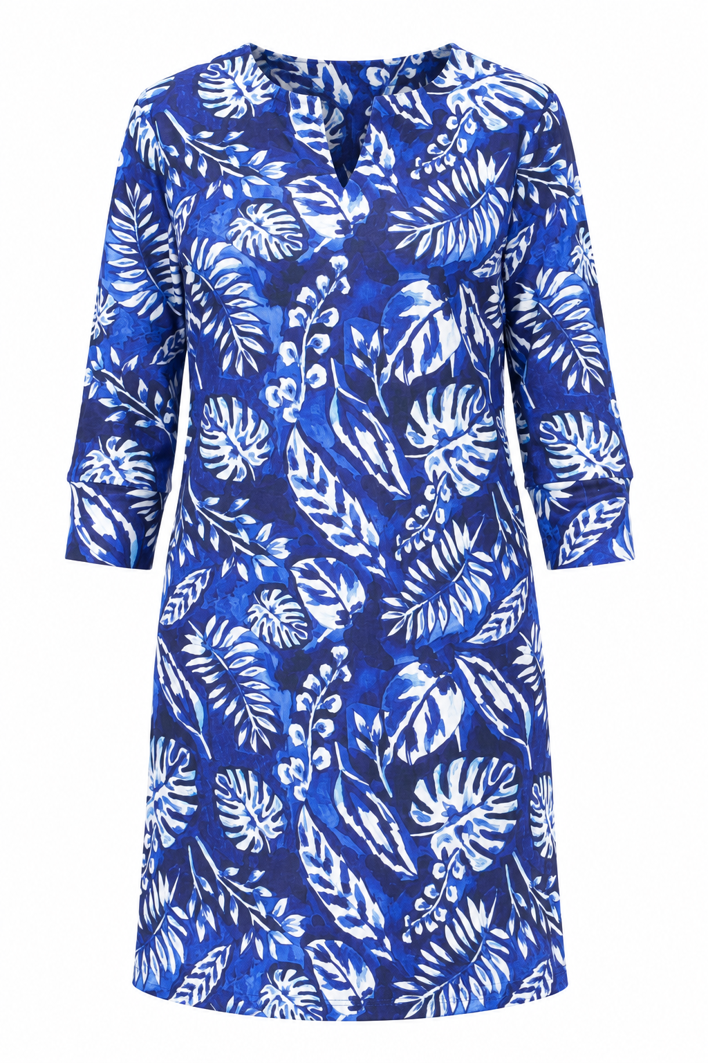Suzanne 3/4 Sleeve Dress in Miami Nights