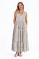 Hazel Kaftan Midi in Sage Floral