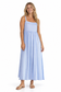 Quinn Midi Classic Blue Striped Dress