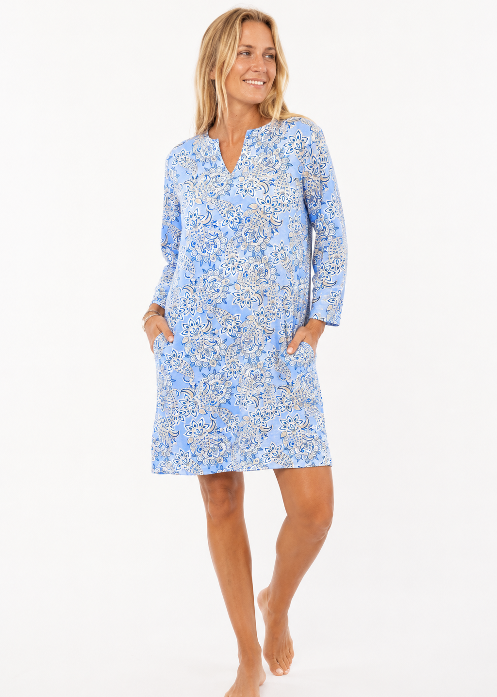 Suzanne Dress In Paisley