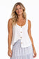 Madi Cotton Linen Blend Tank