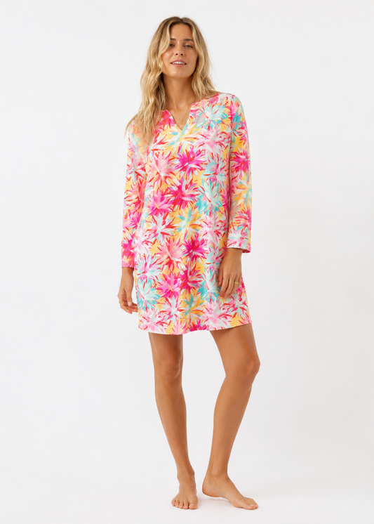 Suzanne Dress in Bright Tropic