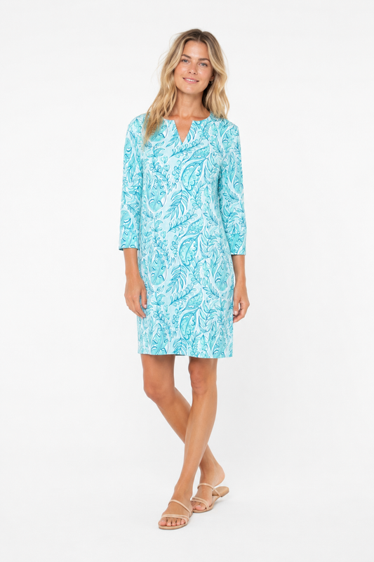 Suzanne Dress in Savannah Spruce